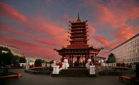 Пагода храм в Калмыкии