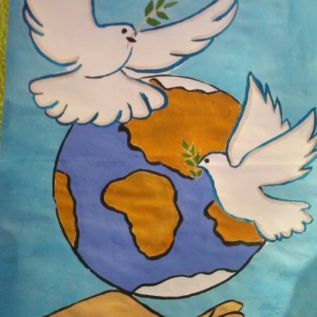 Международный день мира рисунки