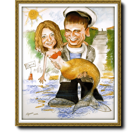 Карикатуры на тему рыбалка