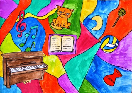 Мир моих увлечений рисунок