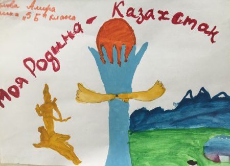 Рисунок на день независимости