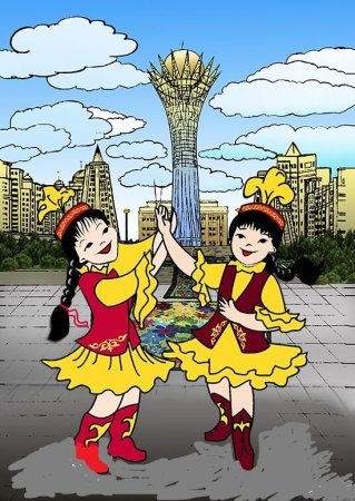 День независимости Казахстана рисунки