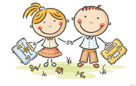 Веселые школьники рисунок