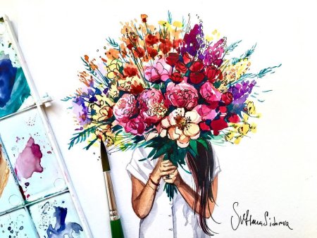 Флористический скетчинг