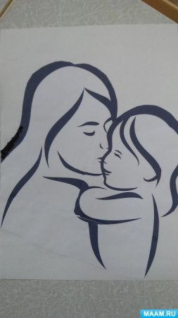 Пластилинография ко Дню матери