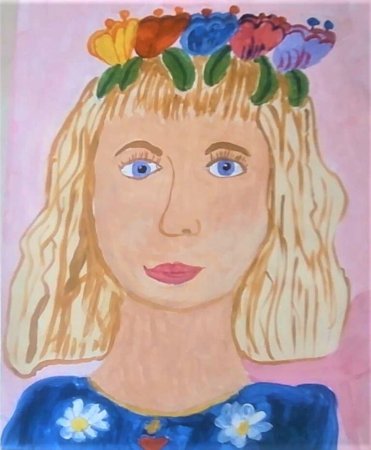 Портрет любимой мамочки