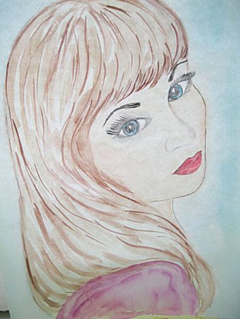 Детский рисунок мамы