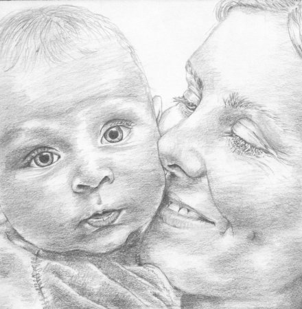 Рисунок мамы в детский сад