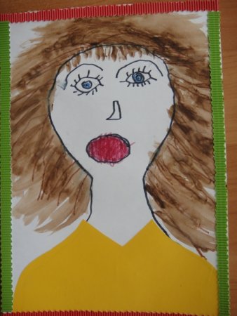 Милой мамочки портрет