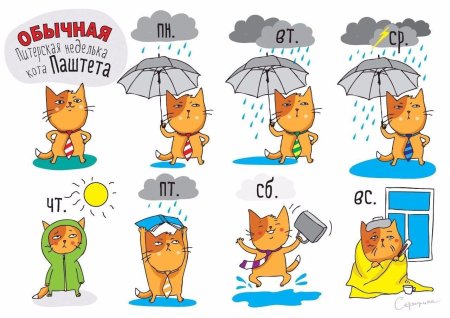 Паровозик с днями недели