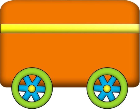 Паровозик с днями недели