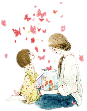 Рисования на день матери легко