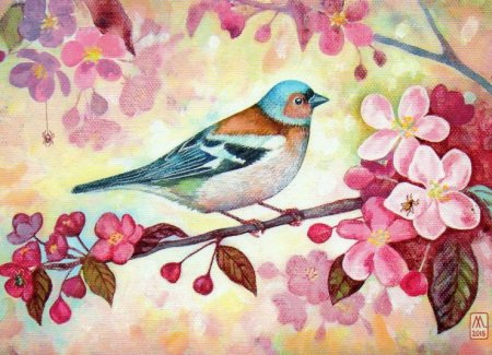 Рисунок ко Дню птиц