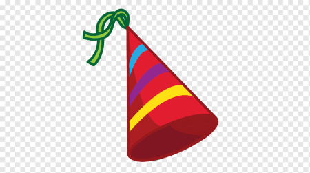 Праздничный колпак нарисованный