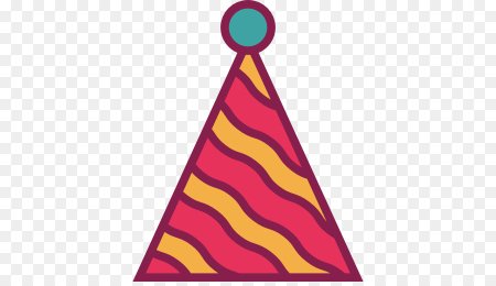 Колпак день рождения вектор