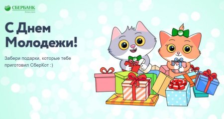 Сбер кот подарок