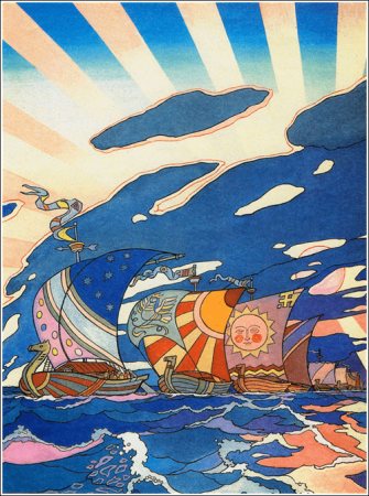 Иллюстрация к опере былине Садко