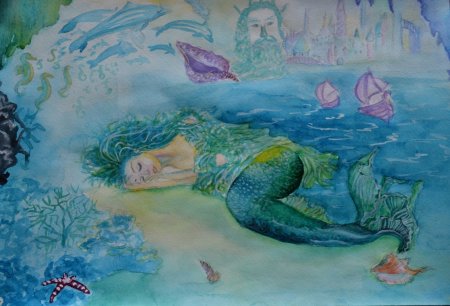 Ганс христиан Андерсен Русалочка дворец царя морского