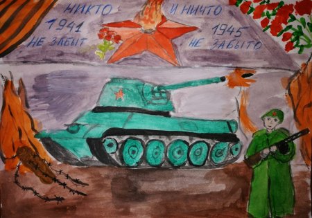 Рисунки на военную тему