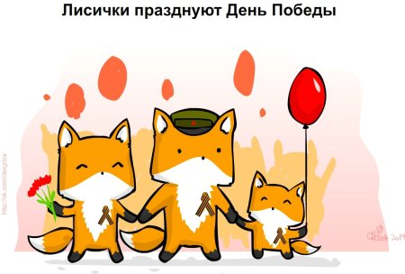 С днем рождения лиса