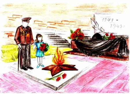 Рисунок на тему неизвестный солдат