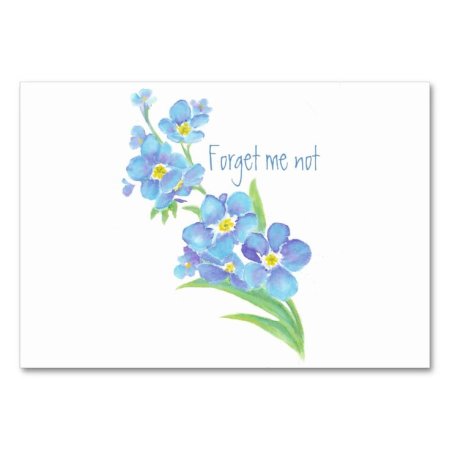 Forget me not тату эскиз