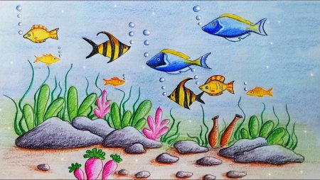Рисование Морское дно