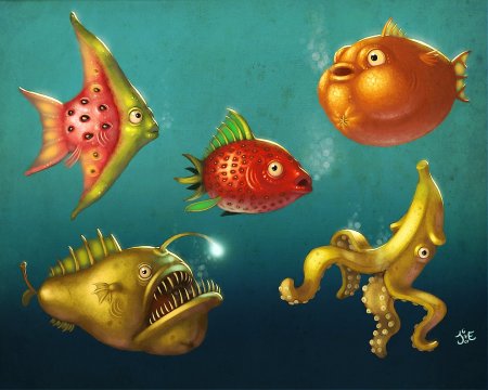 Фантастические рыбы