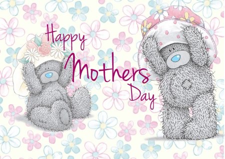 Открытки мишки маме