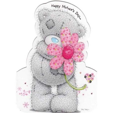 Медвежонок Тедди с цветами