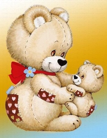 Открытки с мишками