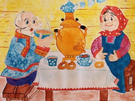 Рисунок ко Дню пожилого человека