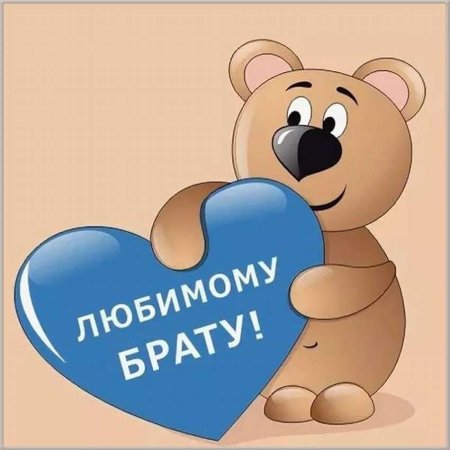 Поздравление брату от сестры
