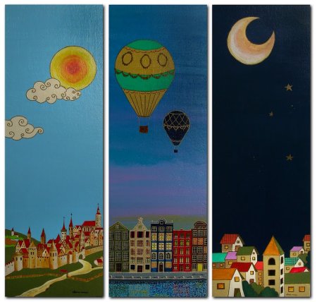 Композиция утро день вечер ночь