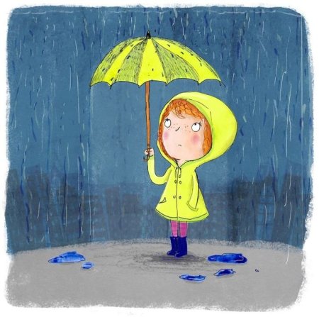 Нарисовать пасмурный день