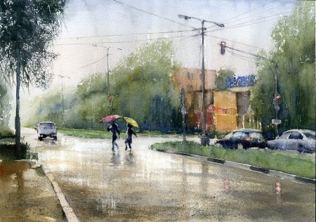 Тупоршин Владимир городские пейзажи