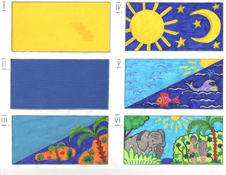 Поделка Сотворение мира для детей