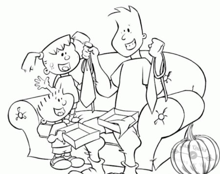 Рисунок папе на день рождения от Дочки