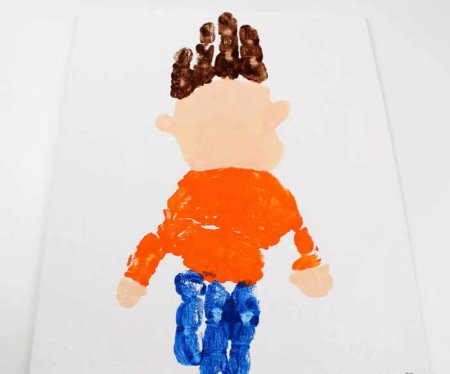 Рисование подарок для папы