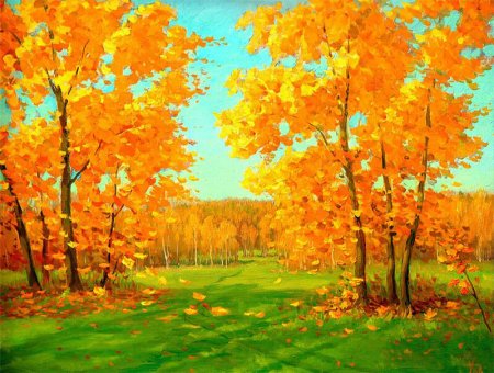 Пейзажная живопись для детей дошкольного возраста