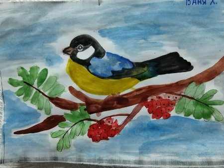 Рисунок ко Дню птиц