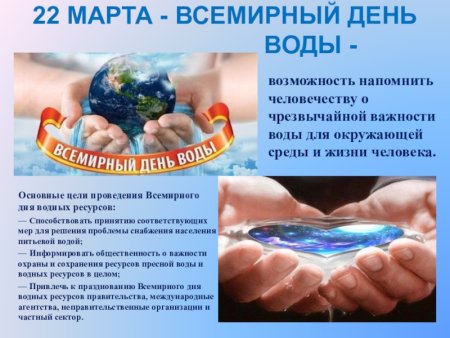 Всемирный день воды