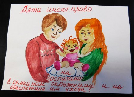Рисунок ко Дню защиты прав детей
