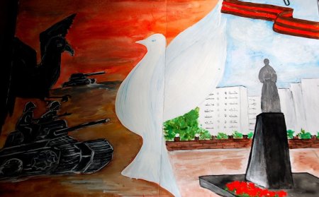 Рисунок на 9 мая