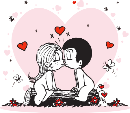 Love is рисунок