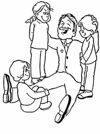 Раскраска с днем рождения дедушка