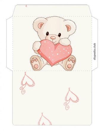 Денежный конверт печать