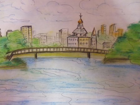 Рисунок ко Дню города