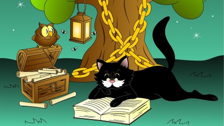 Кот ученый персонаж сказочный