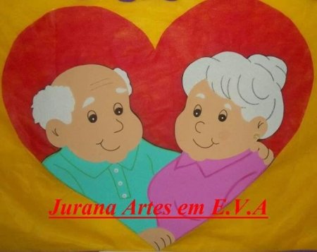 Поделка для бабушки и дедушки